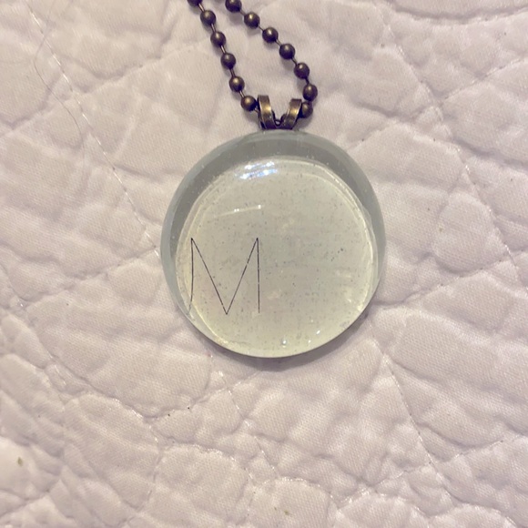 Custom Handmade Initial Necklace - Picture 1 of 2
